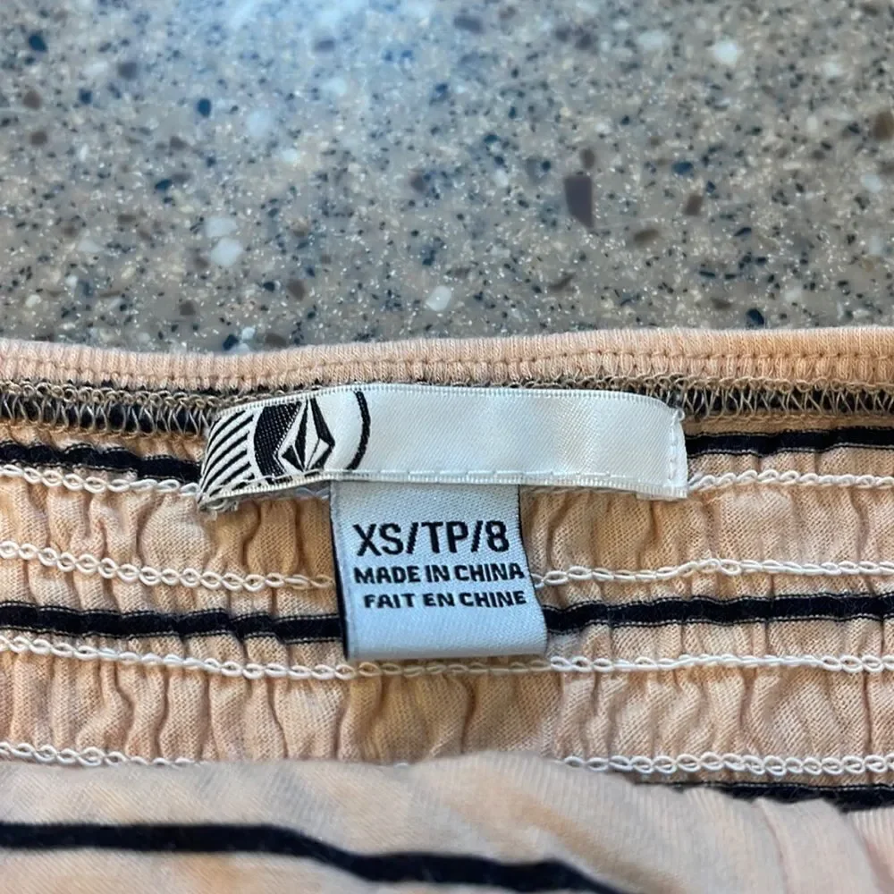 VOLCOM Strapless Mini Dress - Picture 2 of 10